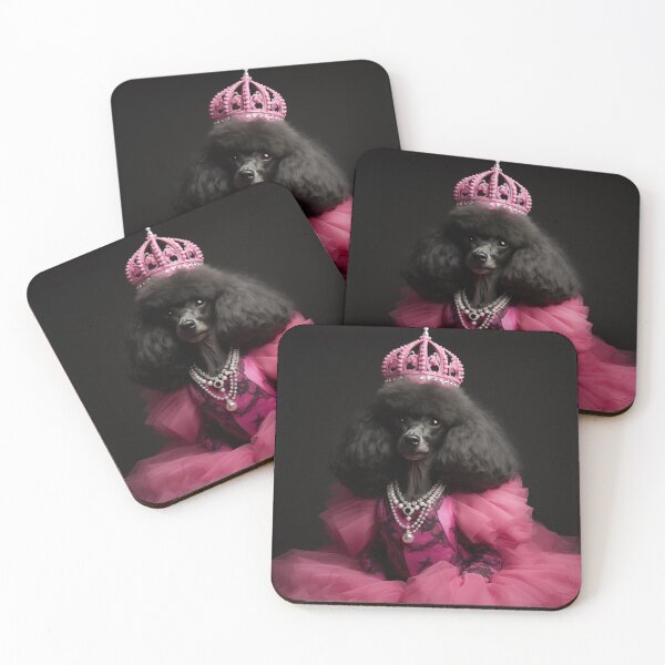 Item preview, Royal Princess Black Poodle designed and sold by Nocturne  Paws.