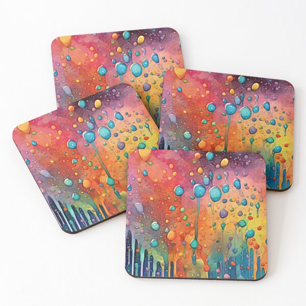 Item preview, A Pop Art of glittery carbonated rain, textures Inspirations designed and sold by Gabi.Media.