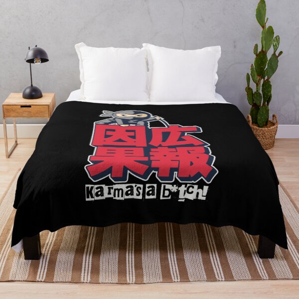 Item preview, Japanese Proverbs - Karma's a b*tch! designed and sold by GarmentMonkeyCo.
