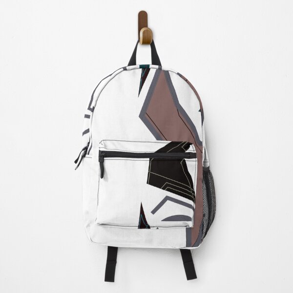 Item preview, Minimal Abstract face  in black and grey brown designed and sold by birasart.