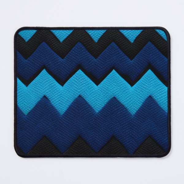 Item preview, Zig zag blue 1 designed and sold by Hensfield.