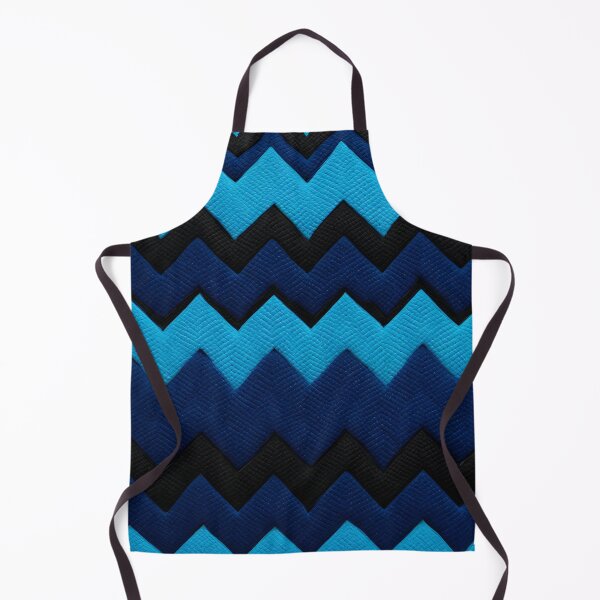 Item preview, Zig zag blue 1 designed and sold by Hensfield.