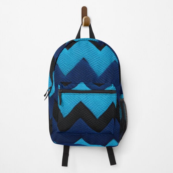 Item preview, Zig zag blue 1 designed and sold by Hensfield.