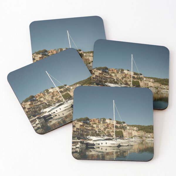 Item preview, Mediterranean Harbor: Vibrant Port Life on Majorca's Coastline designed and sold by DoDo-Pate.
