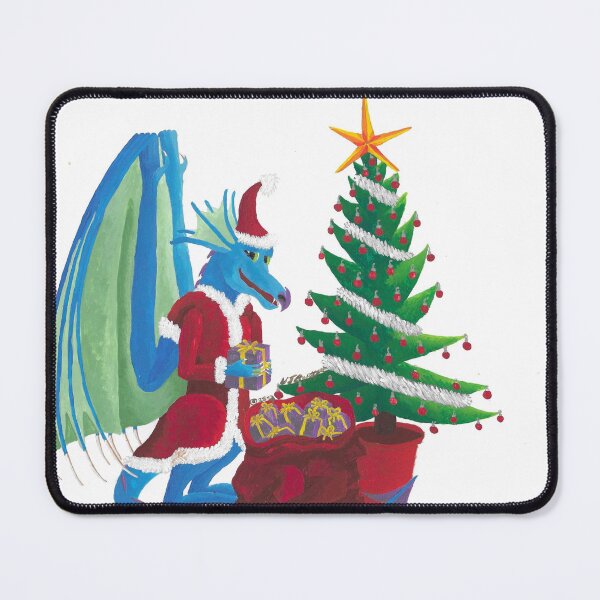 Item preview, Gothic Dragons Santa Dragon designed and sold by VJBartlett.