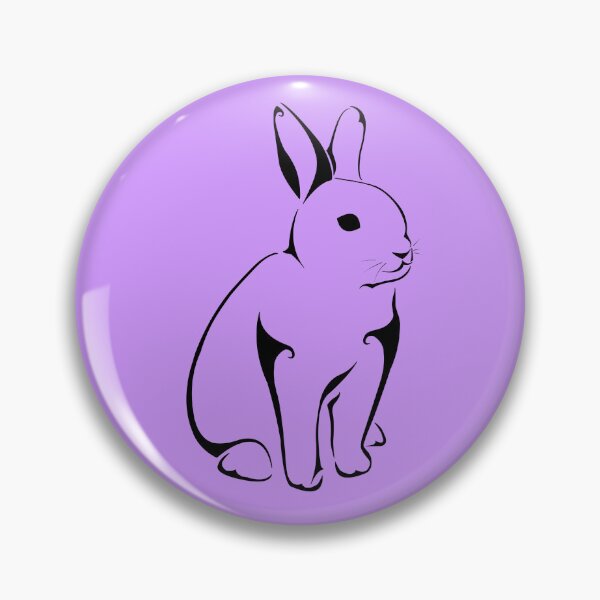 Item preview, Bunny on Purple designed and sold by SkyeNotions.