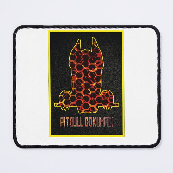 Item preview, Pitbull Hexagonal Design in Volcanic Colors designed and sold by aaron bautista.