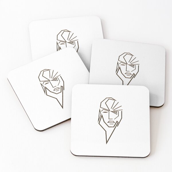 Item preview, Minimal  Abstract face in black line designed and sold by birasart.