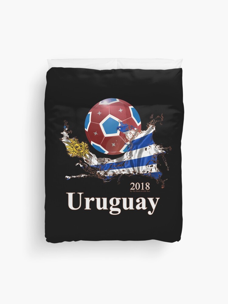 Destino Rocío calculadora Funda nórdica «Camiseta del equipo de fútbol de Uruguay 2018 Copa del mundo  de fútbol del equipo de fútbol de Rusia» de Good-Hombre | Redbubble