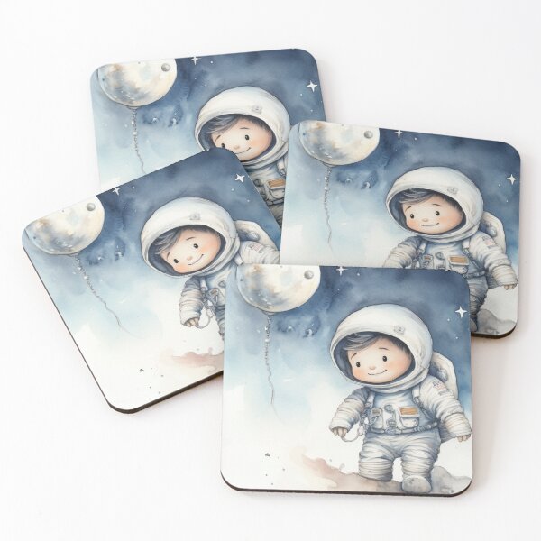 Item preview, Sweet Space Explorer: Cute Astronaut designed and sold by CanvasChronicle.