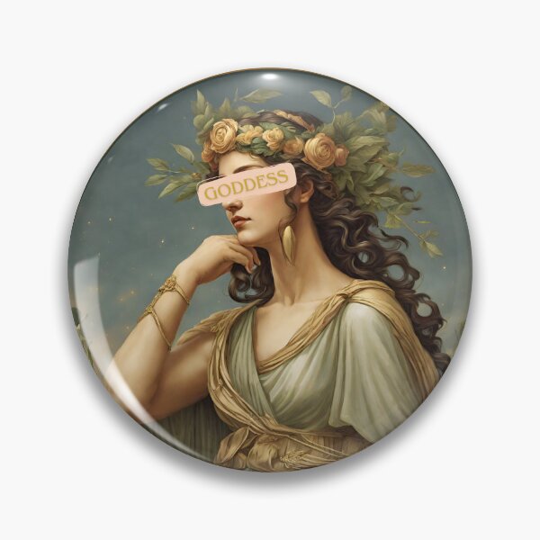 Item preview, Demeter the goddess Greek mythology myth art drawing design designed and sold by TheLocoShop.