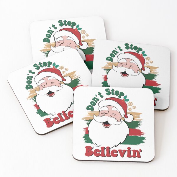 Item preview, Don’t stop believin' funny Santa Claus designed and sold by Gift Windo.