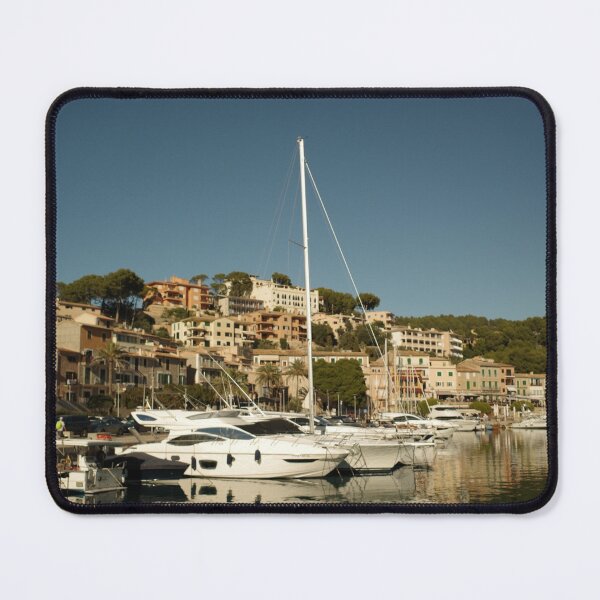 Item preview, Mediterranean Harbor: Vibrant Port Life on Majorca's Coastline designed and sold by DoDo-Pate.