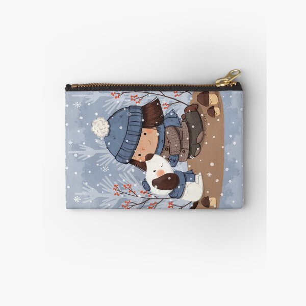 Item preview, Winter dog friend designed and sold by lefacciotte.