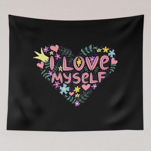 Item preview, i love myself designed and sold by itswallcraft.