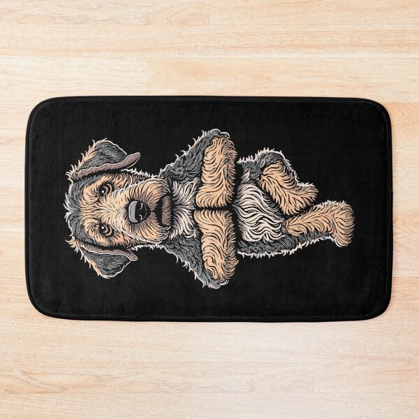 Item preview, Airedale Terrier Yoga Dog Puppy Funny Dogs Tree Pose Asana designed and sold by GrandeDuc.
