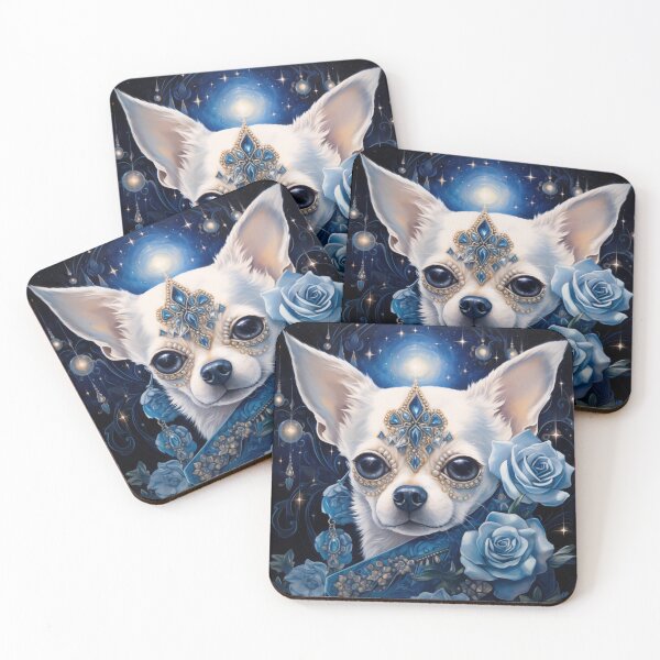 Item preview, Mystic White Chihuahua designed and sold by Nocturne  Paws.