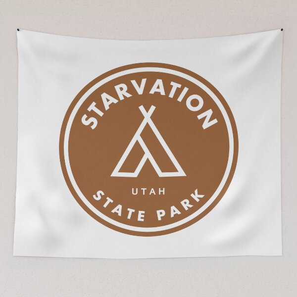 Item preview, Starvation State Park Utah Tent designed and sold by bivenart.