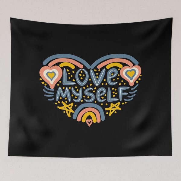 Item preview, i love myself designed and sold by itswallcraft.