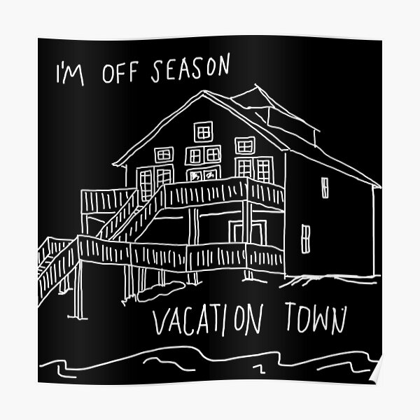 the front bottoms vacation town Poster