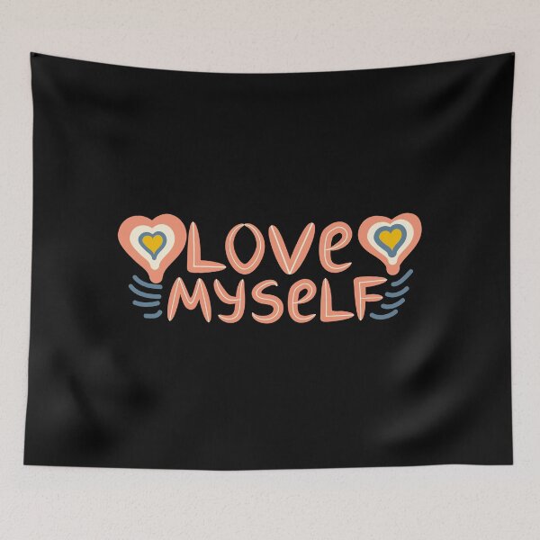 Item preview, love myself designed and sold by itswallcraft.