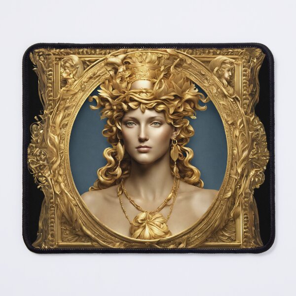 Item preview, Demeter the goddess Greek mythology myth art drawing design designed and sold by TheLocoShop.