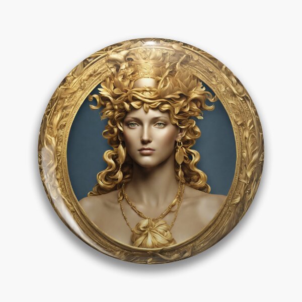 Item preview, Demeter the goddess Greek mythology myth art drawing design designed and sold by TheLocoShop.