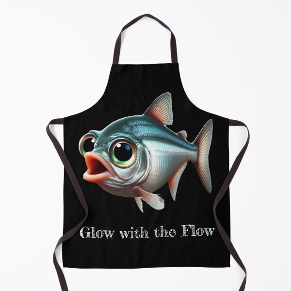 Item preview, Glow with the Flow Neon Tetra designed and sold by HeadTurningArt.