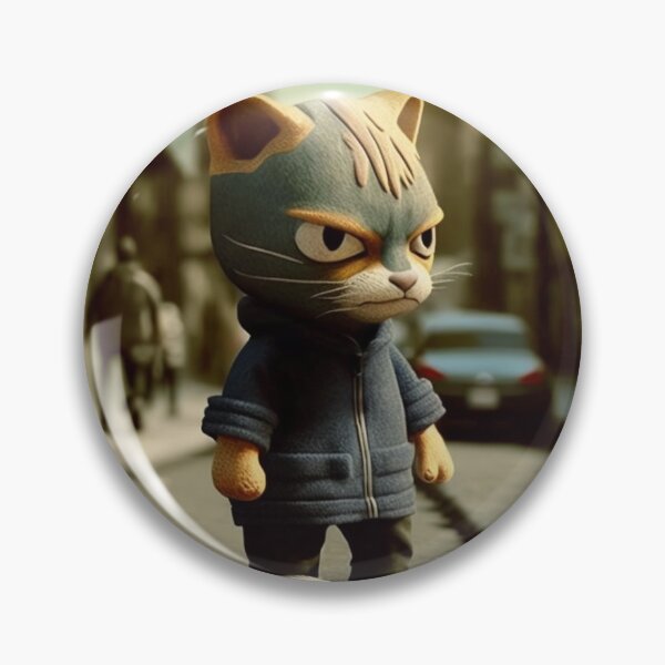 Item preview, Clay Hipster Cat 2 designed and sold by AstroRisq.