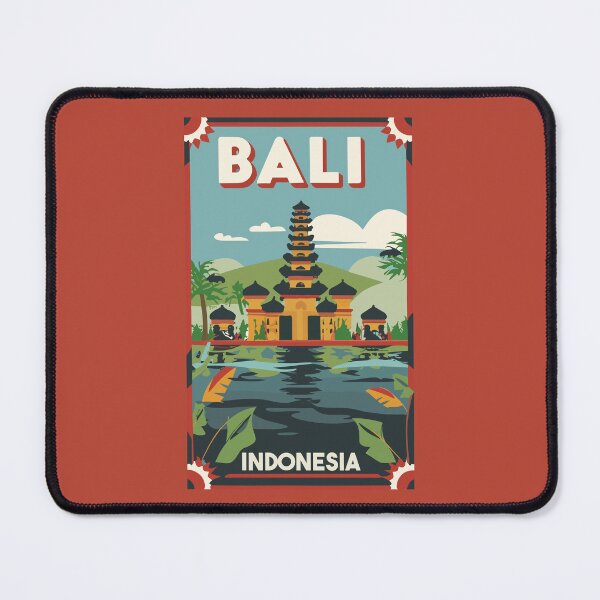 Item preview, A Vintage Travel Art of Bali Indonesia designed and sold by GoodOldVintage.