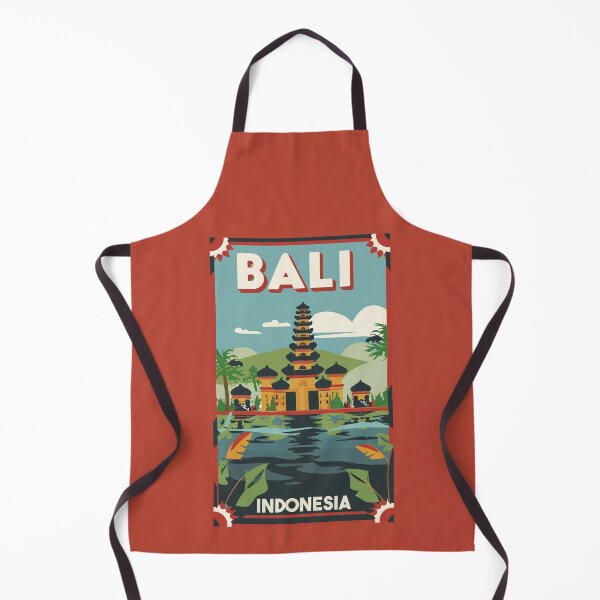 Item preview, A Vintage Travel Art of Bali Indonesia designed and sold by GoodOldVintage.