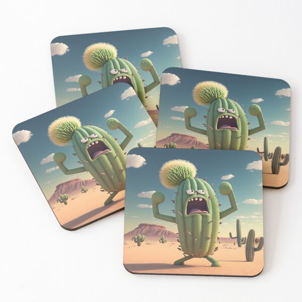 Item preview, Clay Screaming Cactus 1 designed and sold by AstroRisq.
