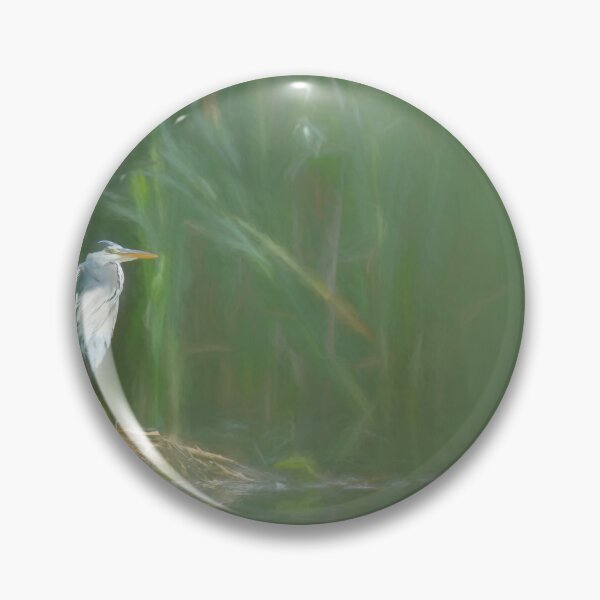 Item preview, A digital illustration of a Grey Heron. designed and sold by RobThorley.