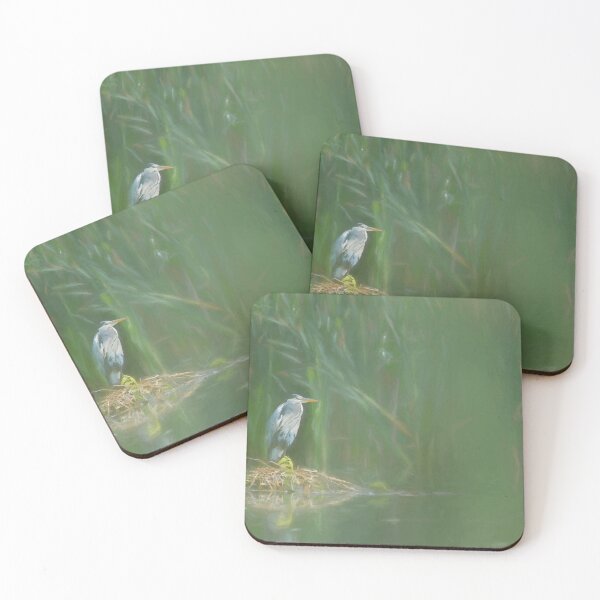 Item preview, A digital illustration of a Grey Heron. designed and sold by RobThorley.