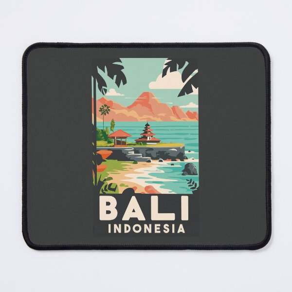 Item preview, A Vintage Travel Art of Bali Indonesia designed and sold by GoodOldVintage.