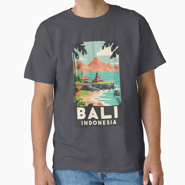 Item preview, A Vintage Travel Art of Bali Indonesia designed and sold by GoodOldVintage.
