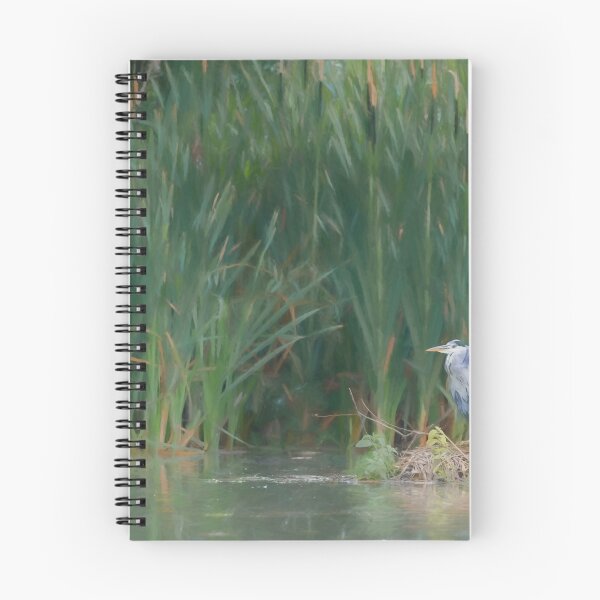 Item preview, A digital illustration of a Grey Heron. designed and sold by RobThorley.