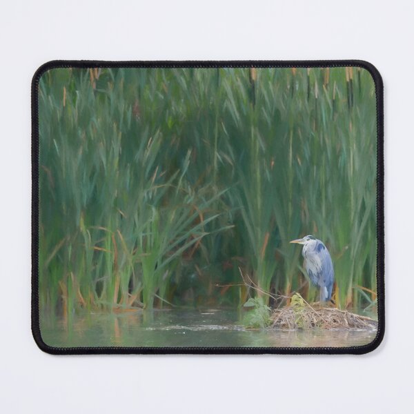 Item preview, A digital illustration of a Grey Heron. designed and sold by RobThorley.