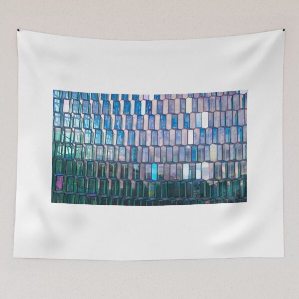 Item preview, Reykjavik Harpa facade shapes designed and sold by pietrofoto.