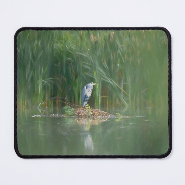 Item preview, A digital illustration of a Grey Heron. designed and sold by RobThorley.