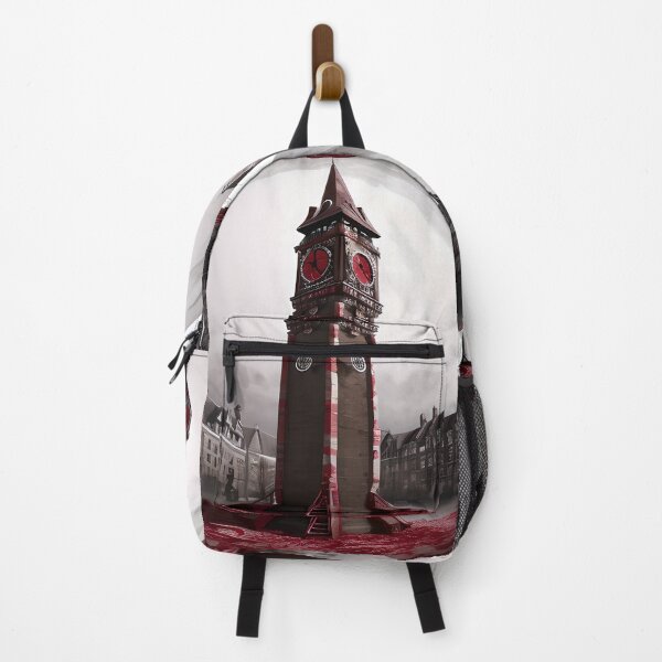 Item preview, A Blood red clocktower designed and sold by creative-cub.