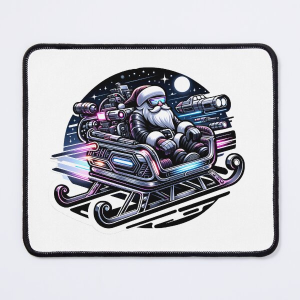 Item preview, Funko retro futuristic Santa Claus on his sleigh designed and sold by Last-Train.