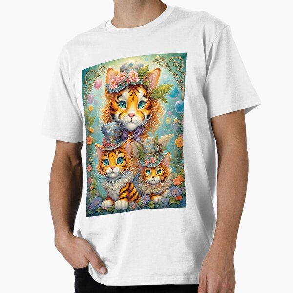 Vista previa del artículo con la obra «lindos tigres», diseñado y vendido por SoniaSarkali.