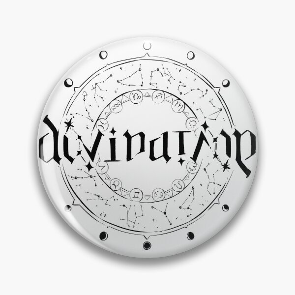 Item preview, Divination Ambigram ritual circle (dark) designed and sold by DapperBoar.