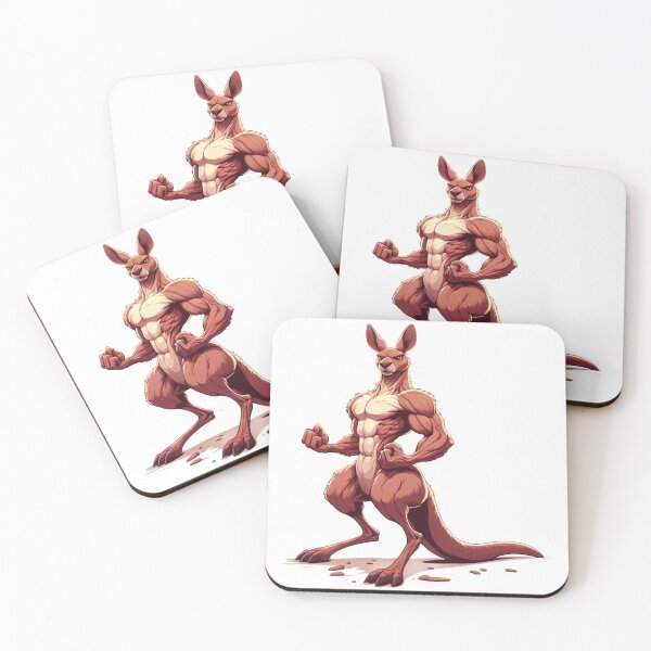 Item preview, strong kangaroo designed and sold by Animalia-.