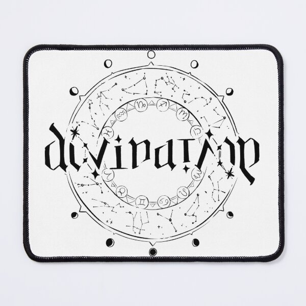 Item preview, Divination Ambigram ritual circle (dark) designed and sold by DapperBoar.