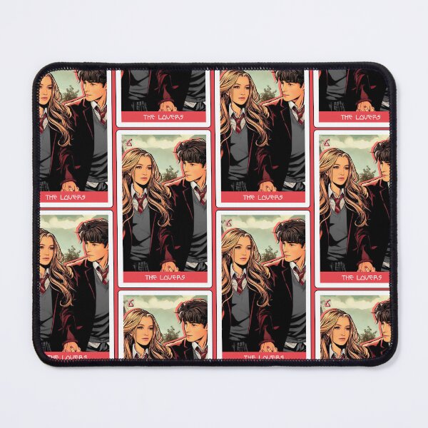 Item preview, the lovers - house of anubis tarot card designed and sold by sadieillust.