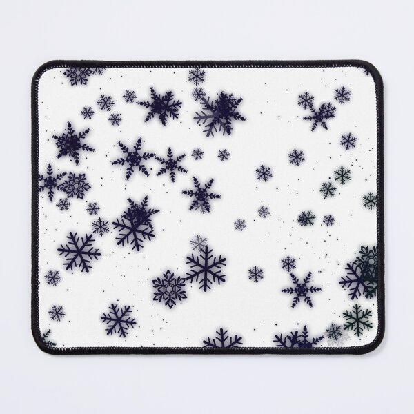 Item preview, Black and White snowflake patterns perfect for winters designed and sold by Crazy-art-land.