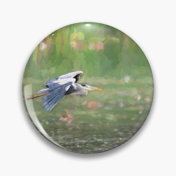 Item preview, A digital illustration of a Grey Heron. designed and sold by RobThorley.