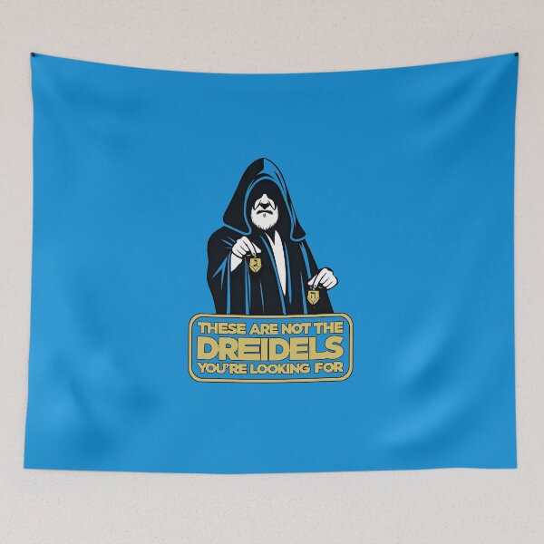 Item preview, Sci Fi Hanukkah Movie Parody - Not the Dreidels You're Looking For designed and sold by goldentusk.